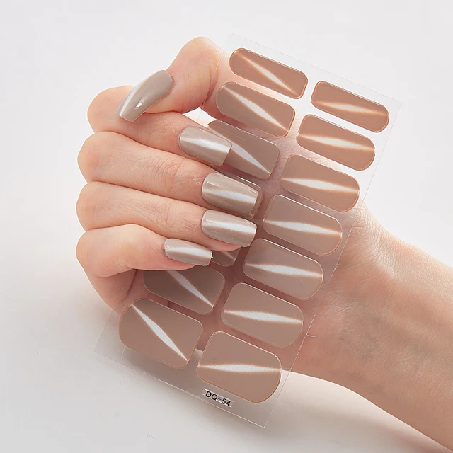 Five Sorts 0f Nail Stickers Decals Plain Stickers Nail Stickers Designer Nails Sticker Designer Nails Art Decoration Nailart DQ-54