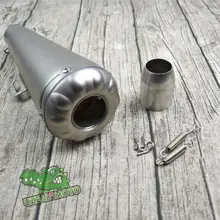 Модификация общего глушитель из нержавеющей стали для ретро мотоцикла выхлопная труба, глушитель