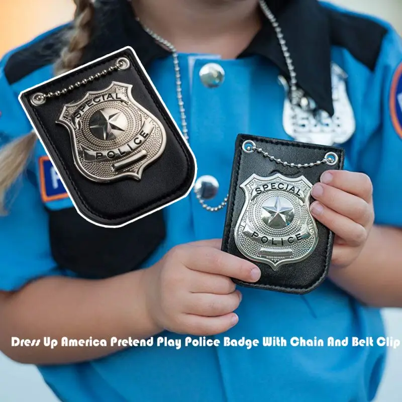 

Cosplay FBI/CIA Badge ID Card Halloween Dress up Party Costume Certificate Accessories for Halloween Masquerade Supplies