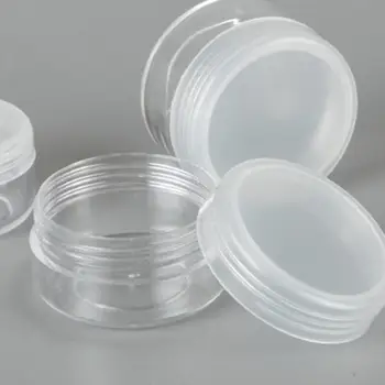 Wholesale 10Pcs/Set Transparent Refillable Bottles Multi Size Eye Cream Bottle Reusable Protable Travel Refillable Boxes