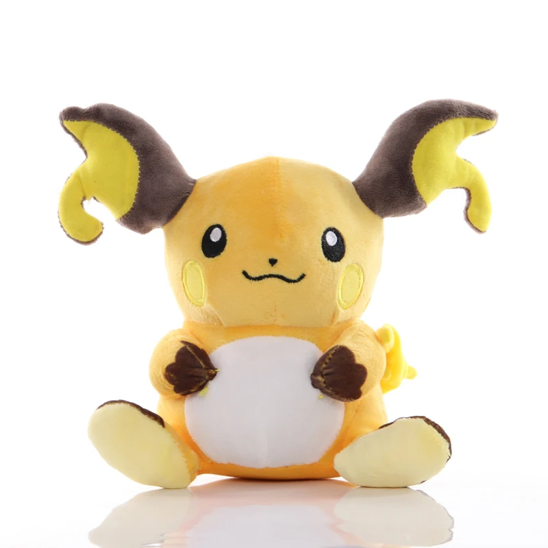 Игрушка TAKARA TOMY плюшевый райчу 25 см кукла Pokemon Raichu мягкие игрушки-животные для