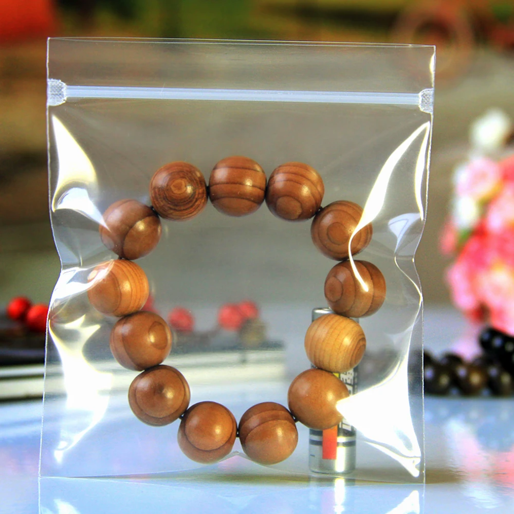 

DHL Transparent PPE Anti-Oxidation Plastic Bag Jewelry Display Storage Self Seal Package Jewellery Packaging Clear Zip Lock Bag