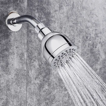 

Wall Mounted Shower In-wall Concealed ASB Shower Head Tube Bubbler Electroplating Water Saving Filter Spray Tap Bathroom Supply