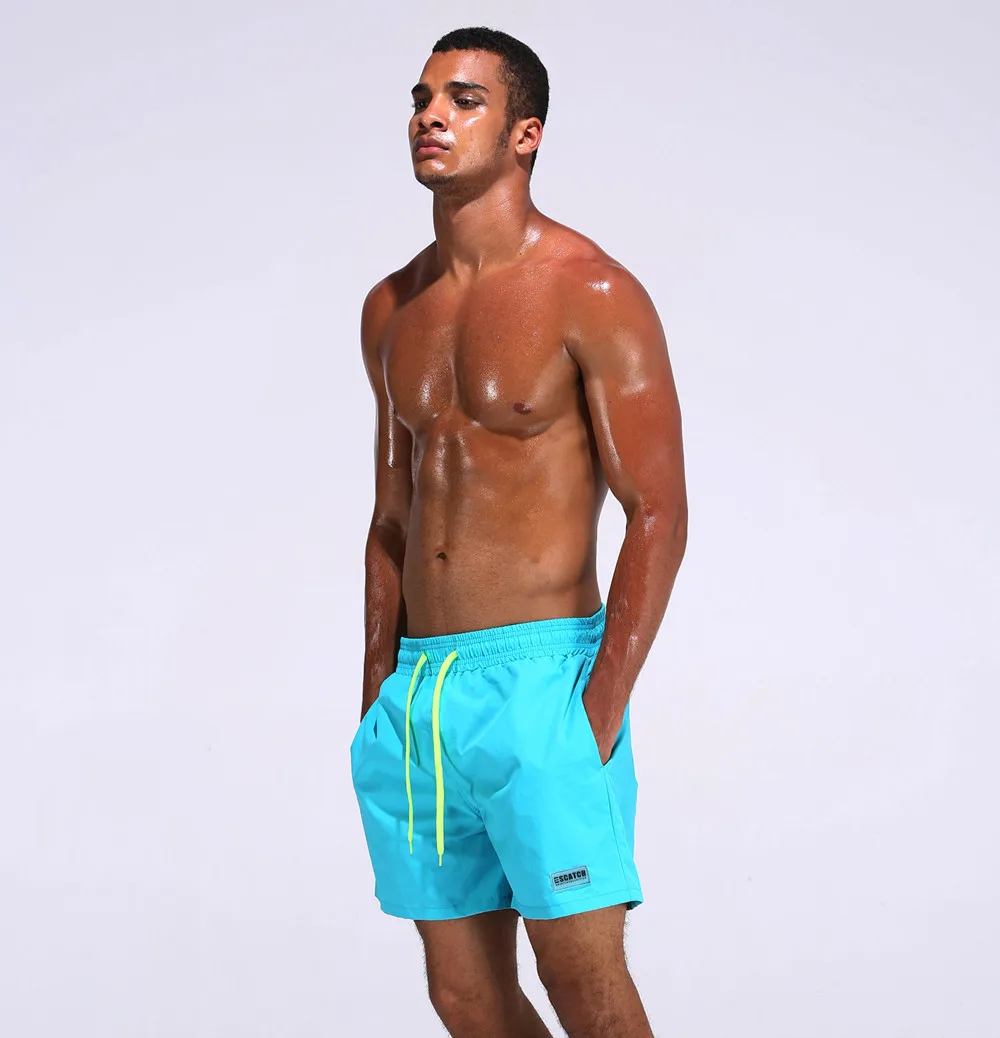 2020 High Waist Mens Swim Briefs Quick-Drying Swimwear GYM Underpants Sexy Male Beach Shorts