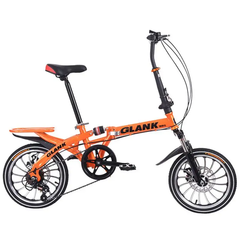 Bmx углеродистая сталь складной дорожный велосипед 14 16 дюймов внешняя переменная
