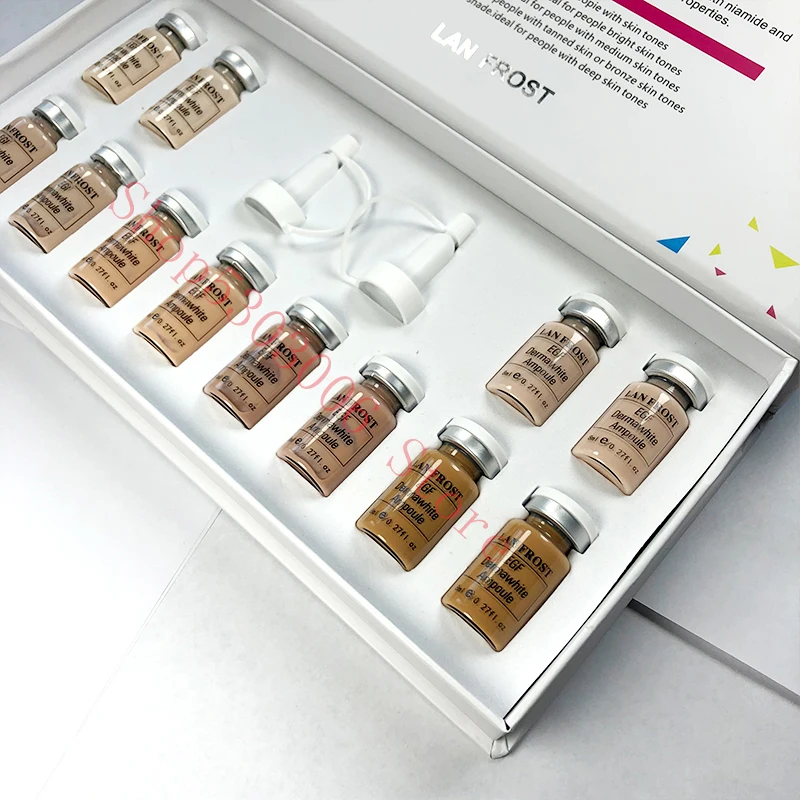 

12pcs/box 8ml stayve bb glow bb glow starter kit meso bb foundation skin brightening cream conceale Dermawhite treatment MTS