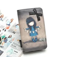 Cartoon pattern children's wallet card bag coin purse