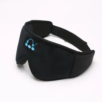 

5.0 Wireless Stereo Earphone 3D Sleep Mask Headband Sleep Soft Earphones Sleeping Eye Mask Music Headset