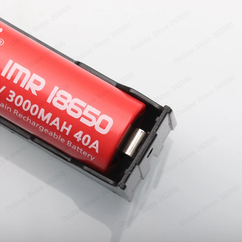 18650 3.7V 충전식 리튬 배터리용 배터리 박스 18650 핀이 있는 배터리 보관 케이스 고품질