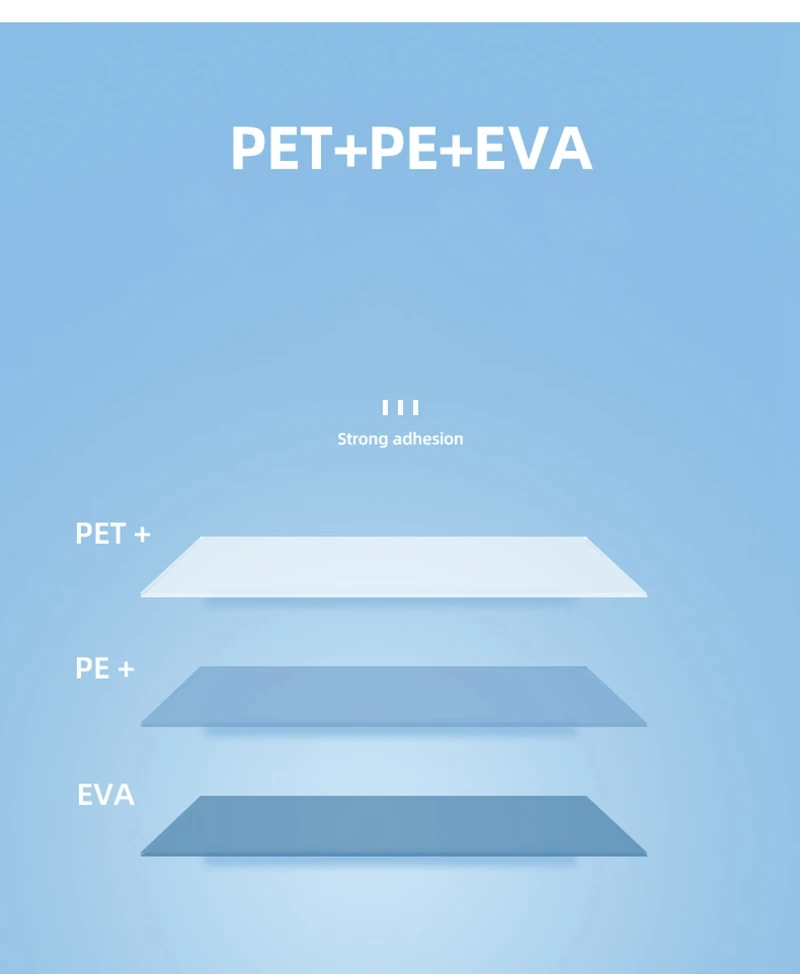 50pcsbag 125micron A4 Size PVC matte 2Flap Laminating Pouch Thickness  Hot Laminator Superplastic film (10)