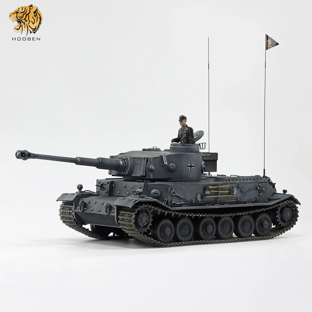 HOOBEN 1/16 RC Танк немецкий мастер живопись TigerP Тигр 2 4G VK 4501 дистанционное управление