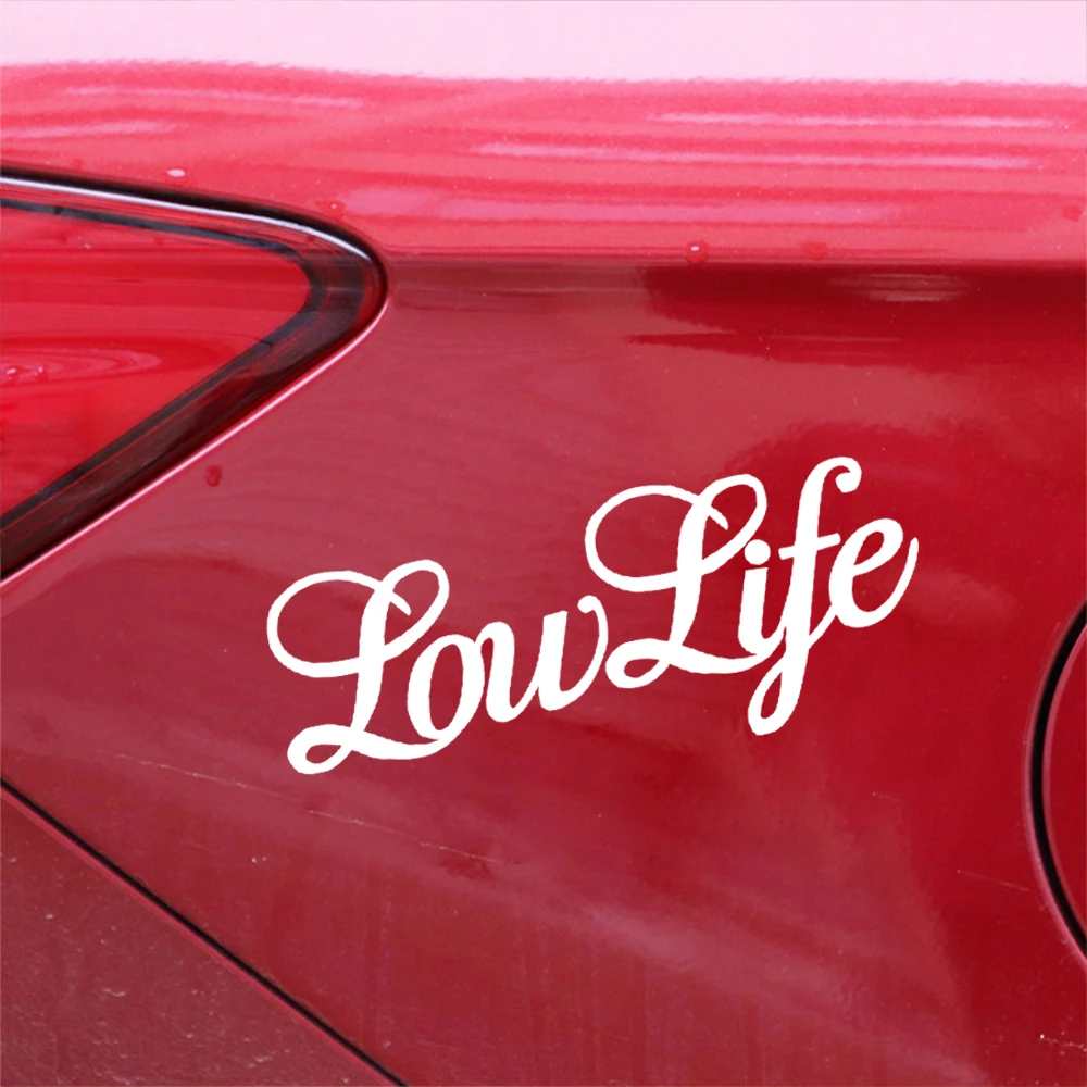 Buy 1 Get 1 Free Low Life Car Sticker Jdm Decals For Cars Auto Motorcycle Accessories Bumper Window Door Body Car Stickers Car Stickers Aliexpress