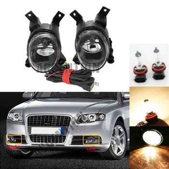 

Fog Light For Audi A4 S4 / Avant B7 2005 2006 2007 2008 Car-styling New Front Halogen Fog Lamp Fog Light With Bulbs Wire Harness