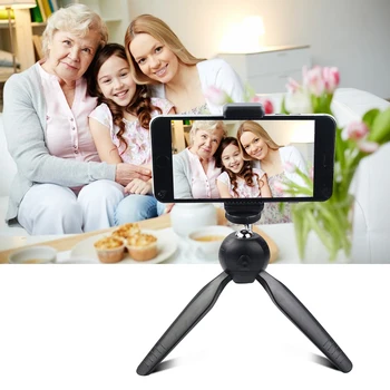 

Mini Tripod Mobile Phone Stand Desktop Stand Lazy Desktop Stand For Mobile Phone Holder For Taking Pictures And Recording Videos