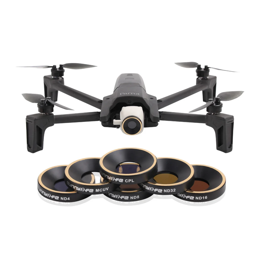 Для Parrot Anafi Drone MCUV CPL ND4 ND8 ND16 ND32 фильтр для объектива