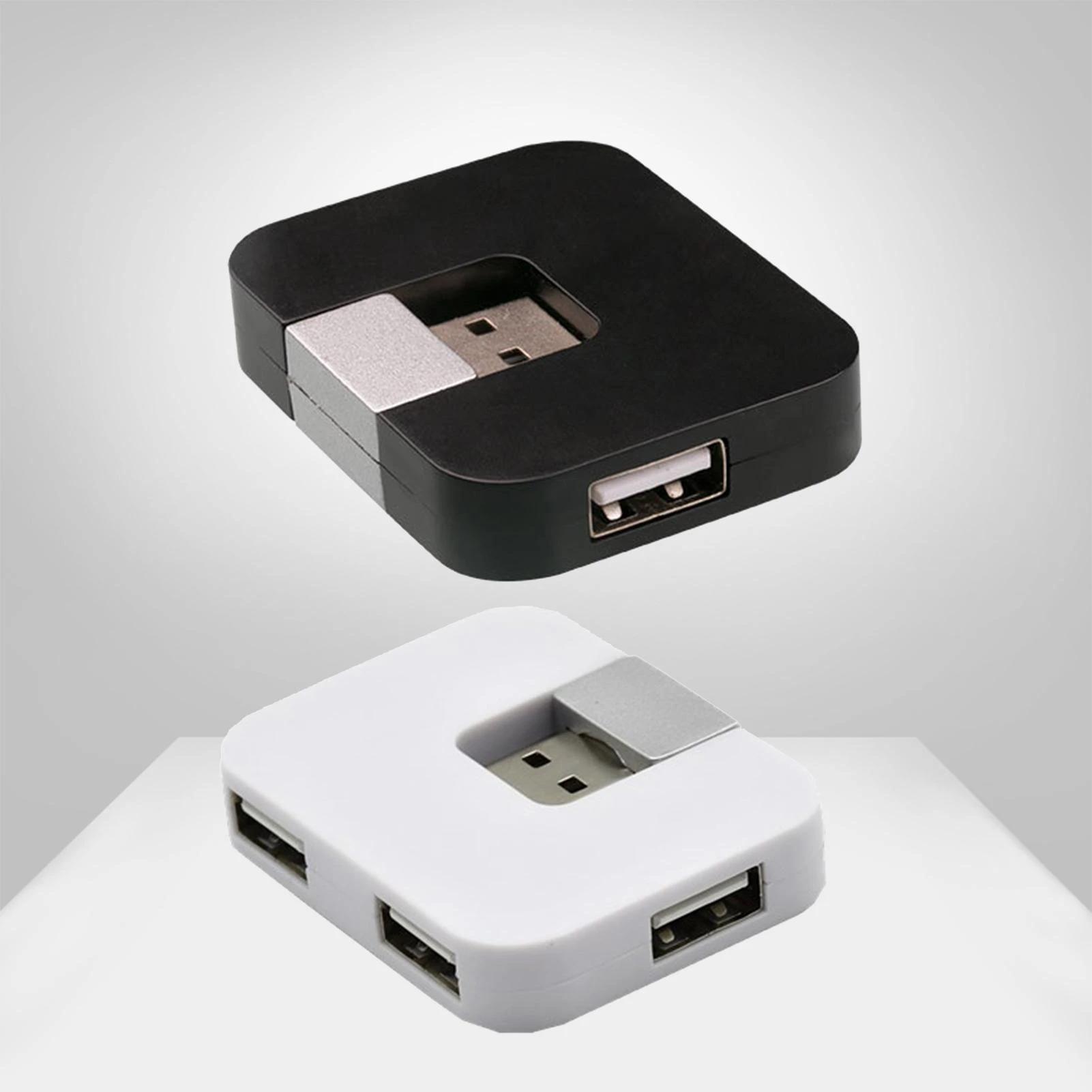 Drehbare USB 2,0 HUB 4 Port USB Splitter Expander Daten Kabel Hub Splitter  Power Adapter USB HUB für Auto Laptop PC mit U Disk|USB Hubs| - AliExpress