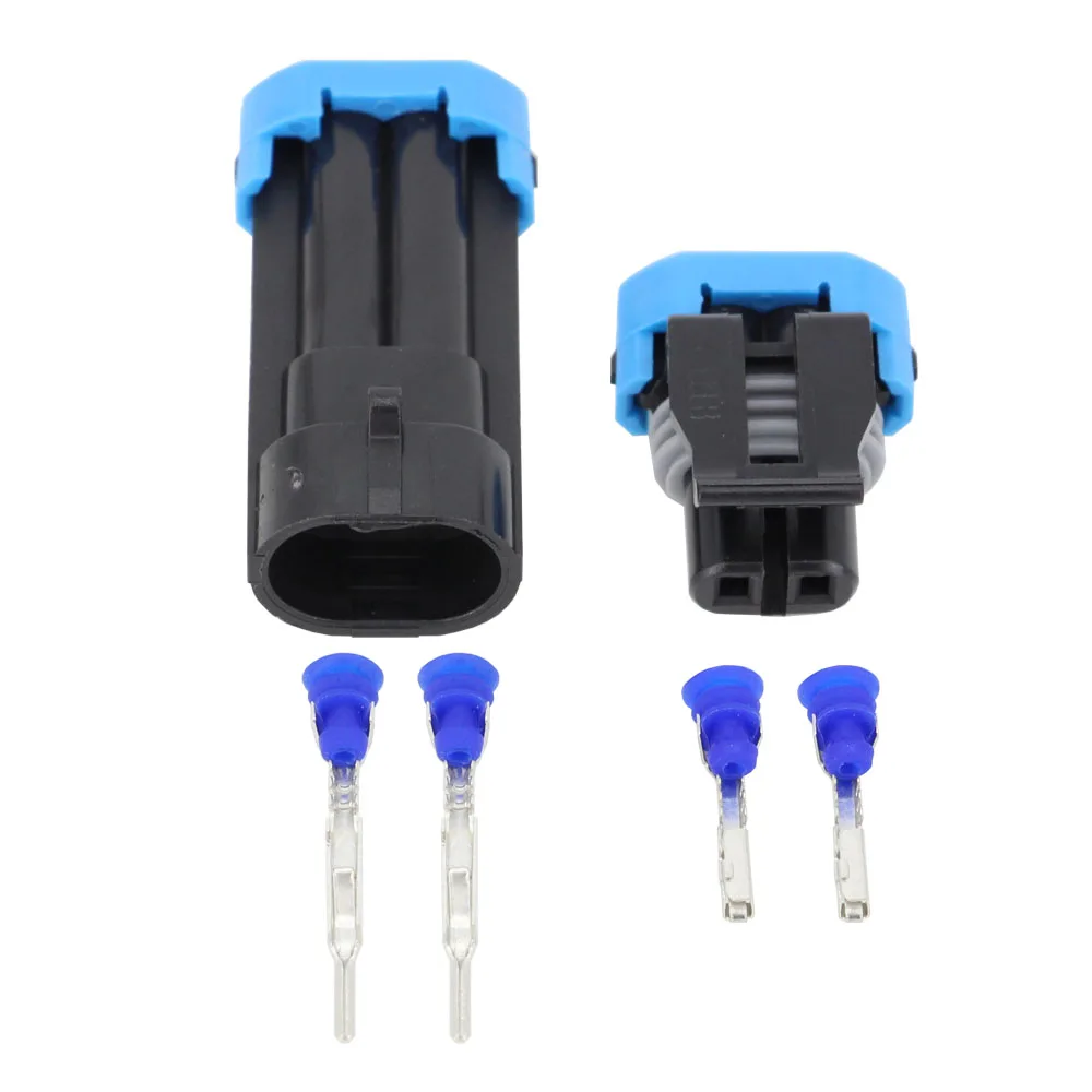 2 Pin Outdoor Temperature Sensor Plugs Automotive Connectors Waterproof ...