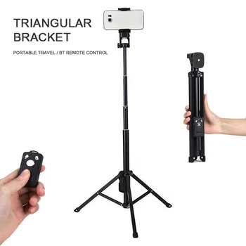 

bluetooth Wireless Remote Selfie Stick Tripod Bracket Universal Suitable For IOS Android Mobile Smart Cell Phone Stand Holder