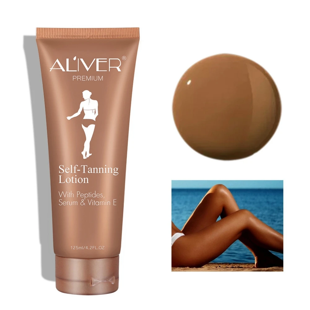 Sun Tan Oil Self Tanner Solarium Cream Tanning Salon Bronzer for The Body Sunblock Makeup Foundation Fast Spray Tanner Lotion