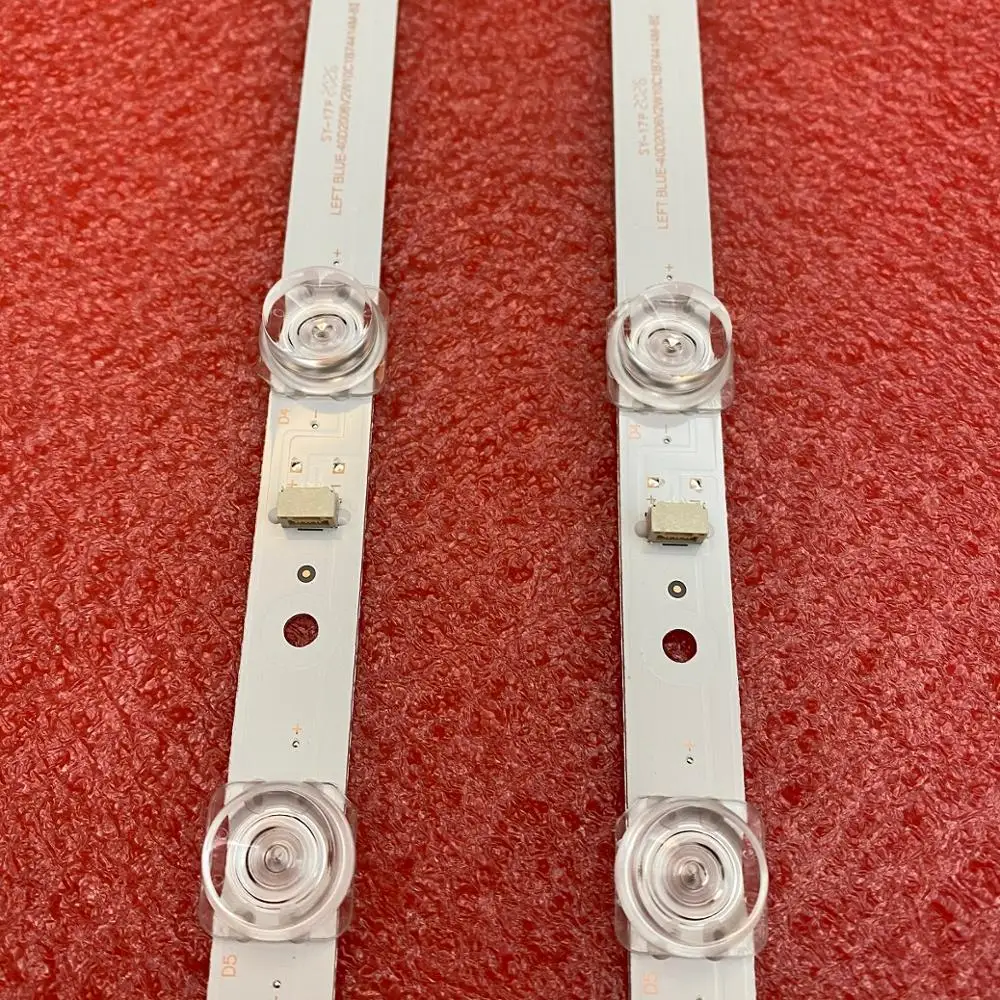 Led para Tcl Lote Tira Retroiluminação 40s6500fs 40s6500 40f6f 40l2f 40d6 10x2 40hr330m10a0 v4 4c-lb4010-hr01j 10 Pçs - - Image 5