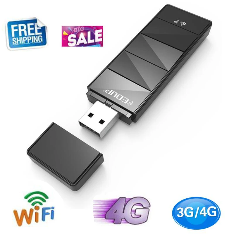 

4G LTE USB Modem&4G USB Wifi Dongle Min 3G/4G Wifi Router Network Adapter Mobile WiFi Hotspot With Nano Sim Card for PC Phone