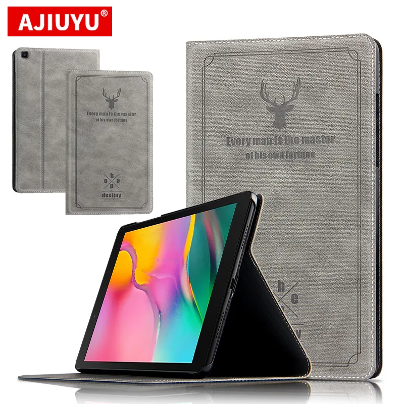 Защитный чехол из искусственной кожи для Samsung Galaxy Tab A 8 0 дюйма|Чехлы планшетов и