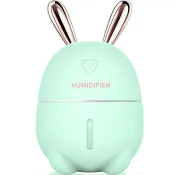 

New Cute Rabbit Mini Humidifier Usb Home Mute Bedroom Small Desktop Air Spray Moisturizing Creative Cute Pet