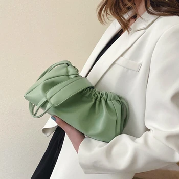 

Cloud bag for Women Luxury Designer Small Cute Lady Crossbody Handbags Day Clutch Bags Pleated Dumpling Shoulder Messenger Bags