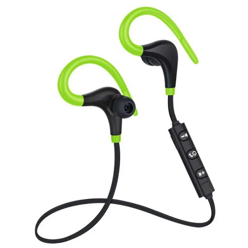 Беспроводной Bluetooth 4,1 наушники спортивные наушники для бега наушники aptX стерео гарнитура с микрофоном для huawei samsung - Цвет: green1