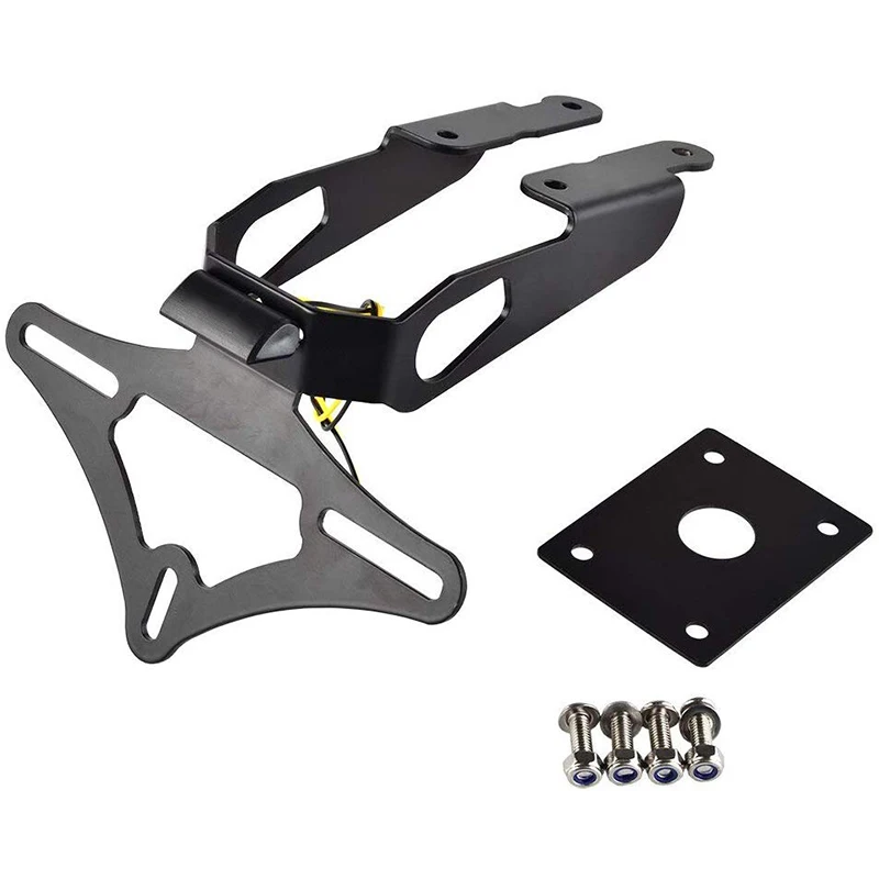 Держатель номерного знака мотоцикла лицензионный кронштейн ХВОСТ Tidy Mudguard Eliminator для Kawasaki Z650 Z 650 Ninja650