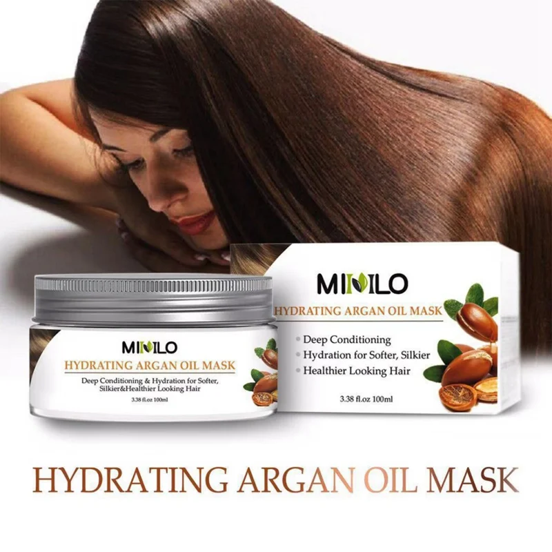 

Brand New Glycerin Hair Mask Deep Conditioner Suitable For Dry And Damaged Hair 100ml