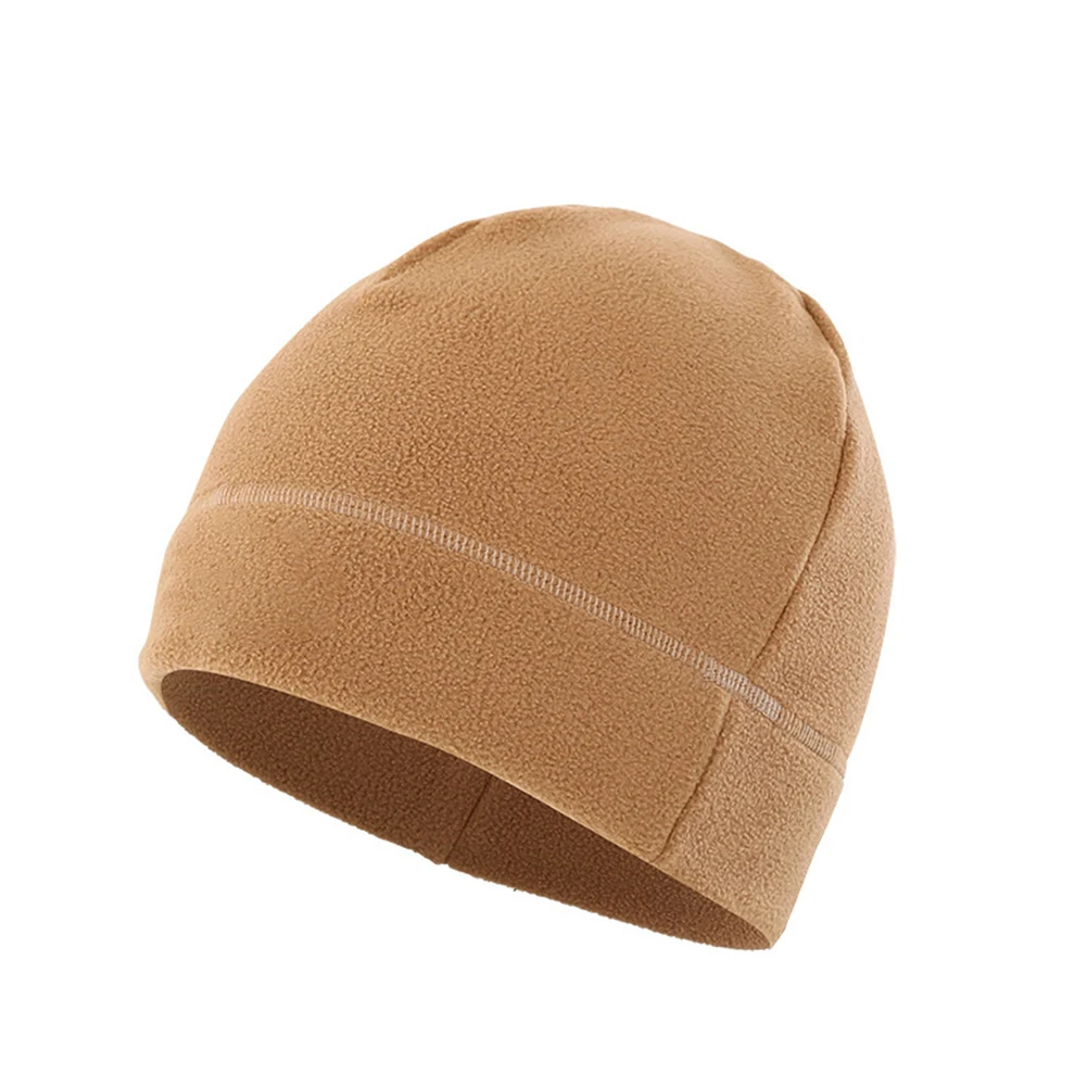 Fashion Winter Warm Fleece Cap Men Outdoor Climbing Cycling Windproof Beanie Hat