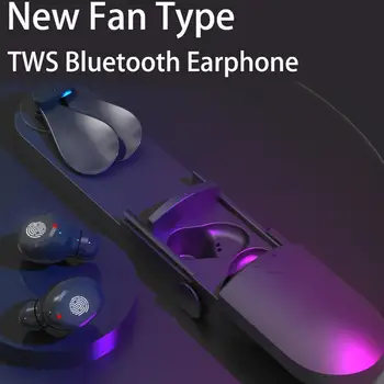 

1Pcs In-Ear Mini wireless Bluetooth earphones Sport earphone headset Multi-function Bluetooth with fan Bluetooth E0V5