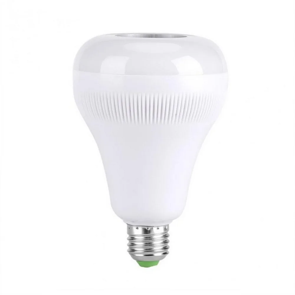 Умная музыкальная лампочка Led Красочный динамик лампа E27 беспроводной пульт дистанционного управления аудиоколонка в виде лампы 12 Вт 220 В