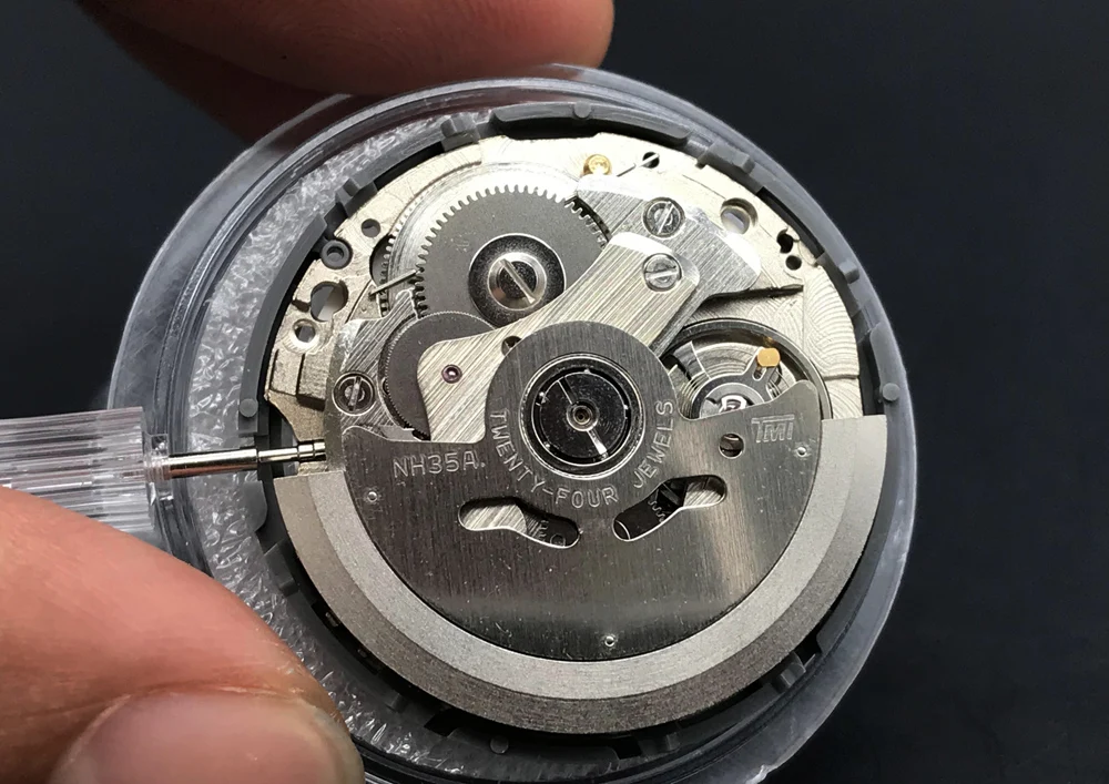 High Accuracy Seiko NH35A/NH36 Automatic Mechanical Self winding Movement  Black/White Datewheel 24 Jewels Japan SII/TMI Original|Repair Tools \u0026 Kits|  - AliExpress