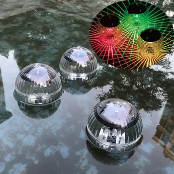 

Floating Pool Lights Solar Battery Powered Waterproof Glow Outdoor Pool Ball Lamp Colourful Changing Night Light JDH88