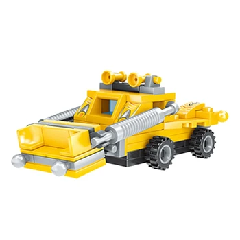 

Building Blocks, Infrastructure,Transformation Engineering Vehicles, Crazy Building Blocks, Children's Puzzle, DIY Toys 802G