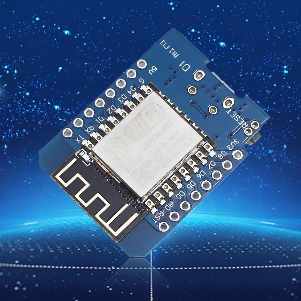 

D1 Mini NodeMcu 4M bytes Lua WIFI Development Board by ESP8266 WeMos T4O2
