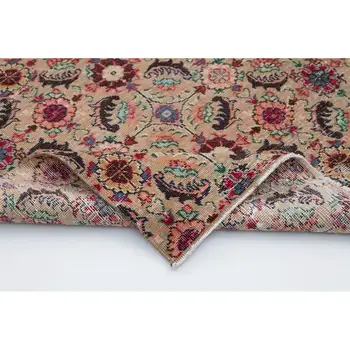 

194x288 Cm Multicolor Handmade Bohemian Rug-6x9 Ft