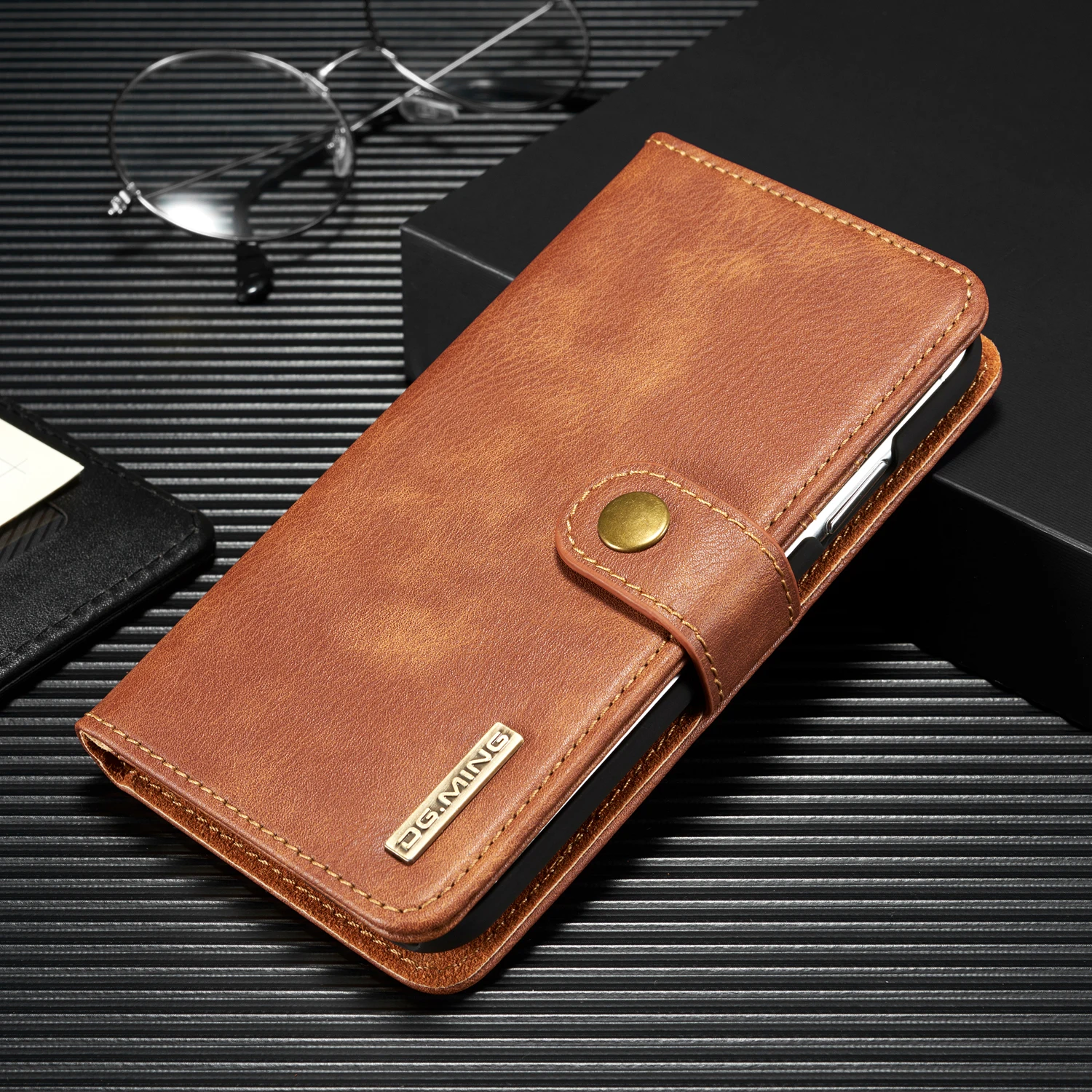 

Detachable Case For Apple iPhone 11 Pro Max Luxury Magnetic Flip Leather Wallet Slot Stand For Apple iPhone X XR XS Max Cover