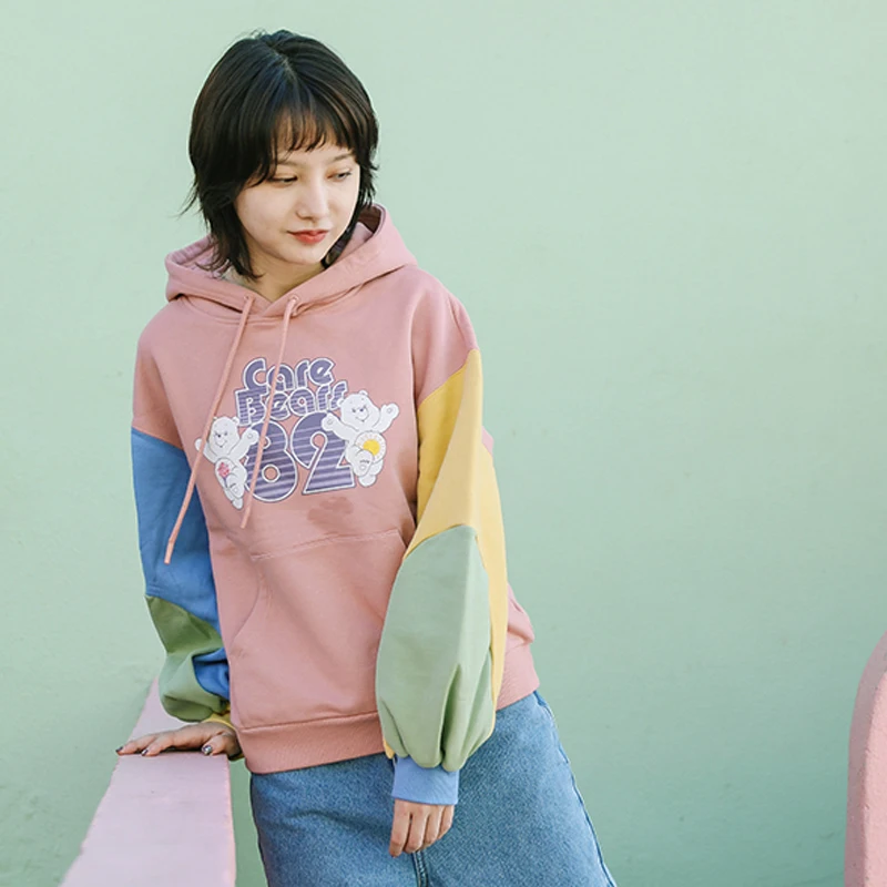 Новые поступления Свободные повседневные женские толстовки хлопковые флисовые