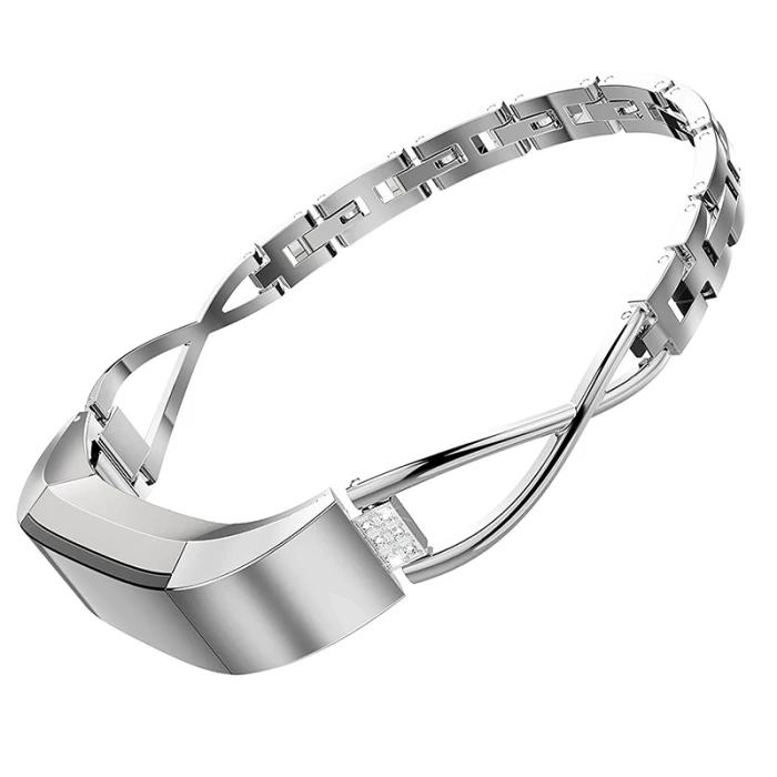 Metal Replacement Watch Straps Bracelet Wrist Bands for FitbitAlta X VDX99