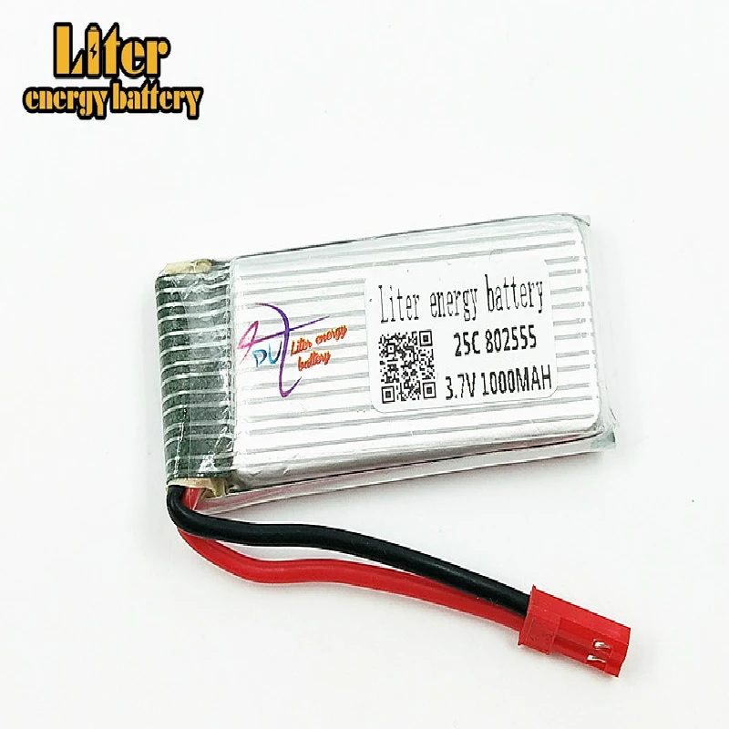 3 7 в 1000 мАч Lipo батарея 25C вертолет H12C F181 F187 F163 высокая выносливость Высокая