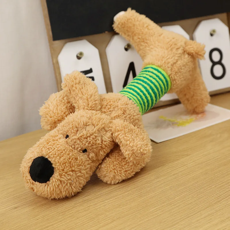 30cm Cute Pet Toy Winding Rope Lying 