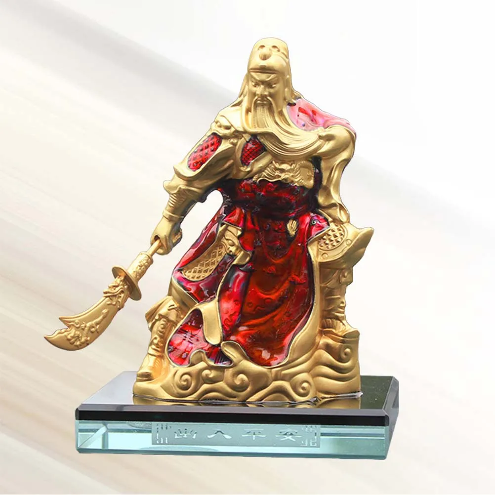 Force God большой нож Guan Gong статуи Buxus деревянная статуя домашний Декор Автомобиль Guanyu удача автомобиль украшения ремесла A30