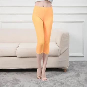 

2020 ladies leggings black pants leggings sexy fitness sports pants mid-calf pants high waist solid leggings