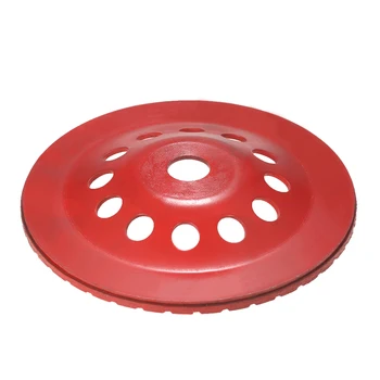 

Hot 180mm 7" Diamond Segment Grinding Wheel Disc Bowl Shape Grinder Cup 22mm Inner Hole for Concrete Granite Masonry Stone
