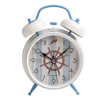 

Modern Battery Alarm Clock Smart Kids Loud Mini Alarm Clock Night Lights Lazy Zegar Na Biurko Desk Decoration Table AE50AC