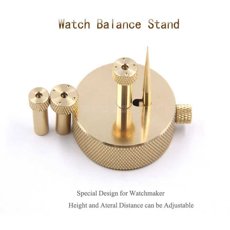 Alloy Watch Movement Balance Wheel Hairspring Support Stand with Nuts Base Accessory Part Repair Tool for Watchmaker | Наручные часы