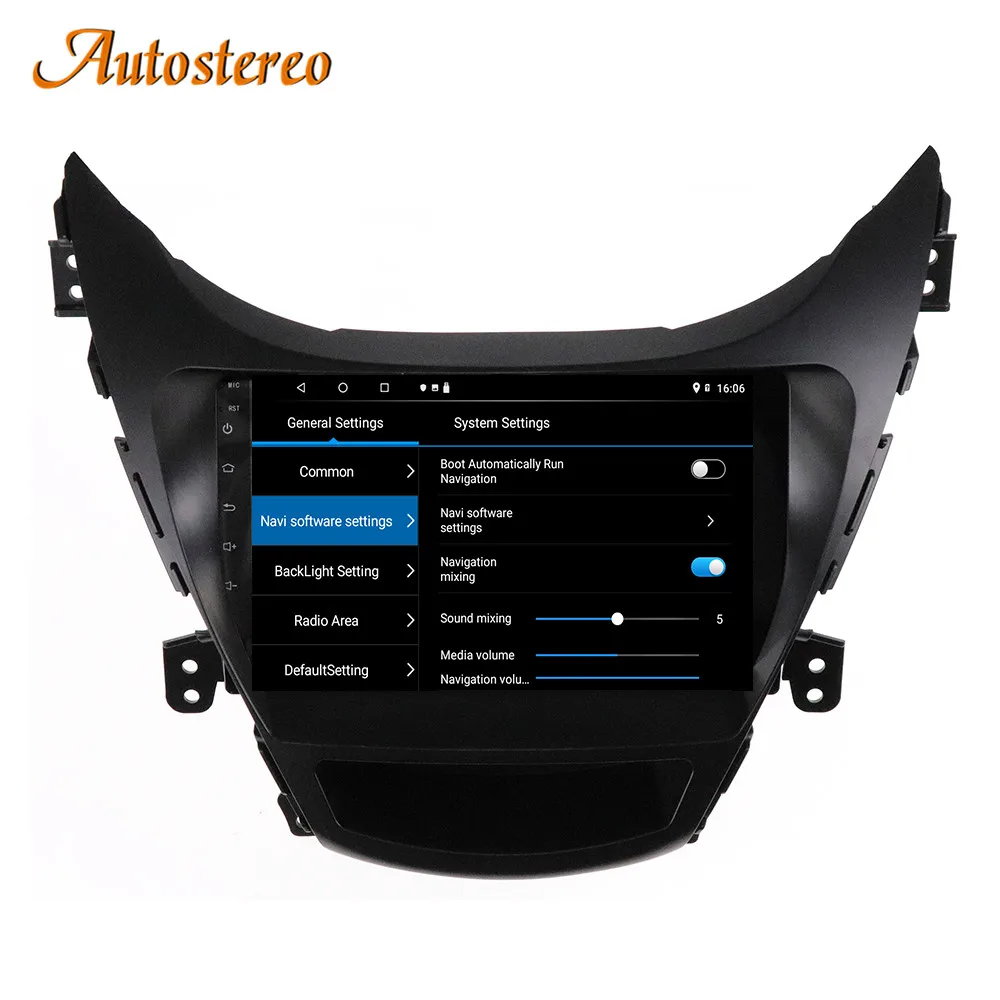 DSP Android 10 автомобильный dvd-плеер gps навигация для hyundai Elantra 2010-2013 головное устройство рекордер Авто Радио стерео Мультимедийный Плеер